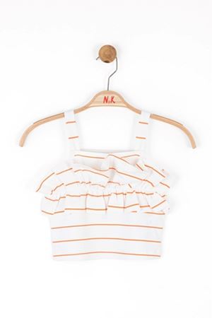 NK KIDS 36349 ANTİK BLUZ 8/14 TURUNCU