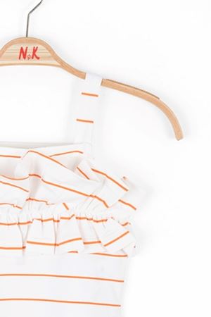 NK KIDS 36349 ANTİK BLUZ 8/14 TURUNCU