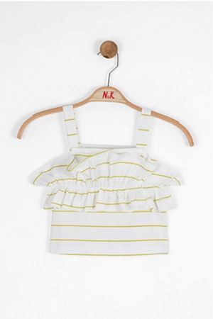 NK KIDS 36349 ANTİK BLUZ 8/14 YEŞİL