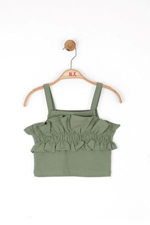 NK KIDS 36379 PUKKA CROP BLUZ 8/14 HAKİ