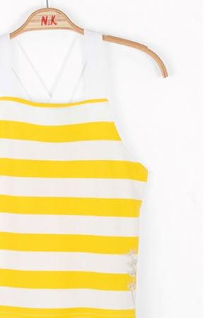 NK KIDS 36411 NEST BLUZ 8/14 EKRU-SARI 