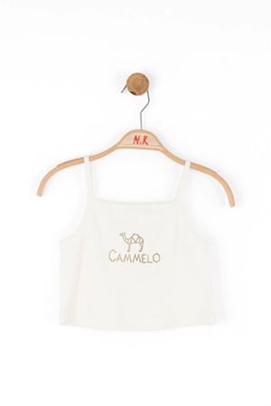 NK KIDS 38306 CAMELO CROP 8/14 KREM