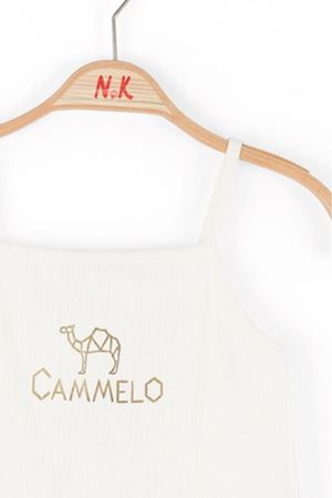 NK KIDS 38306 CAMELO CROP 8/14 KREM
