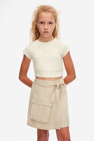 NK KIDS 38326 CHITA CROP 8/14 KREM