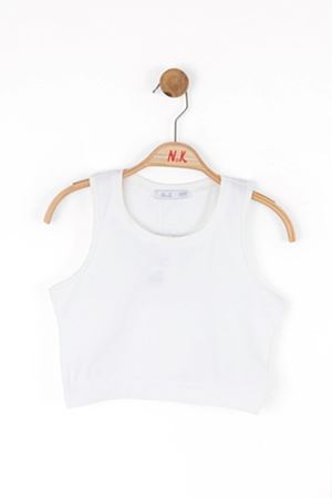 NK KIDS 38381 CANNES CROP 8/14 EKRU