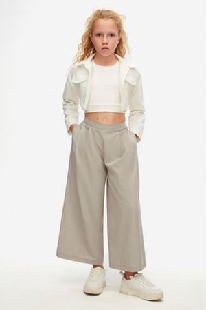 NK KIDS 38381 CANNES CROP 8/14 EKRU