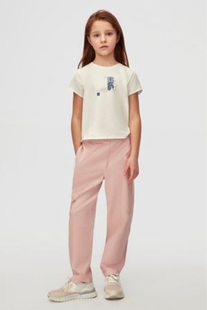 NK KIDS 38399 BUILDING T-SHIRT 8/14 EKRU