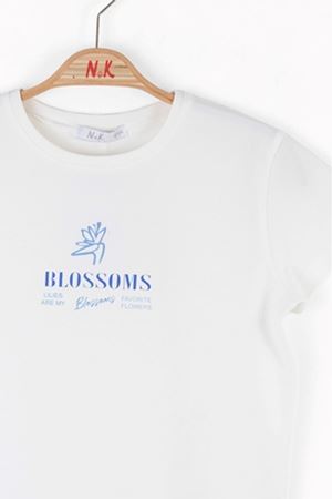 NK KIDS 38421 LILY T-SHIRT 8/14 EKRU