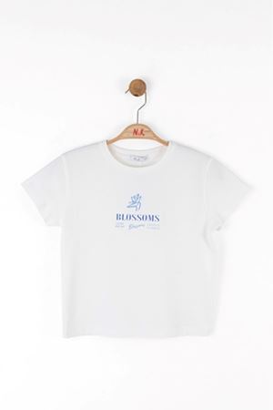 NK KIDS 38421 LILY T-SHIRT 8/14 EKRU