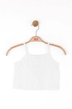 NK KIDS 38526 CIAO CROP 4/8 EKRU-YEŞİL