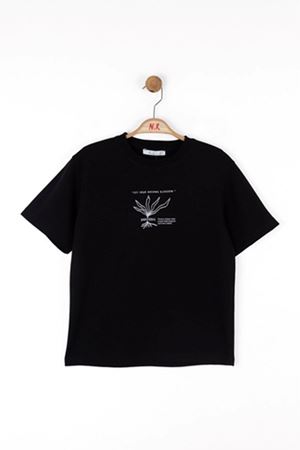 NK KIDS 48349 DAFFODIL T-SHIRT 8/14 SİYAH