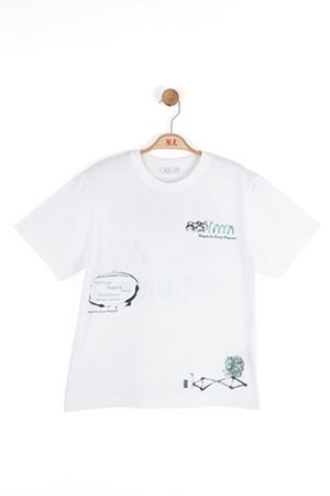 NK KIDS 48371 SIMPLE T-SHIRT 8/14 EKRU