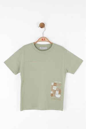 NK KIDS 48505 TOUCH T-SHIRT 4/8 YEŞİL