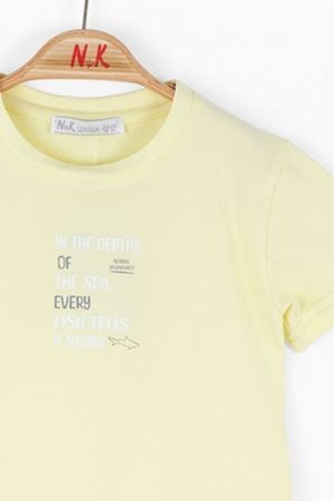 NK KIDS 48614 CANARY T-SHIRT 1/4 SARI