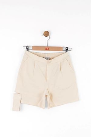 NK KIDS 58336 PEBBLE ŞORT 8/14 KREM