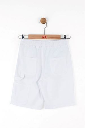 NK KIDS 68331 CREMONA ŞORT 8/14 Beyaz 