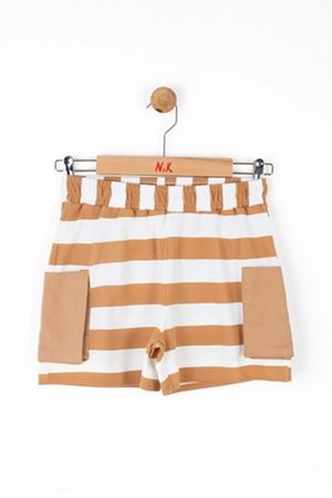 NK KIDS 56517 NUGGET ŞORT 4/8 EKRU-CAMEL 