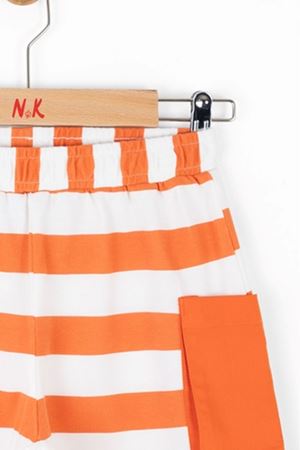 NK KIDS 56517 NUGGET ŞORT 4/8 EKRU-TURUNCU