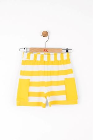 NK KIDS 56517 NUGGET ŞORT 4/8 EKRU-SARI