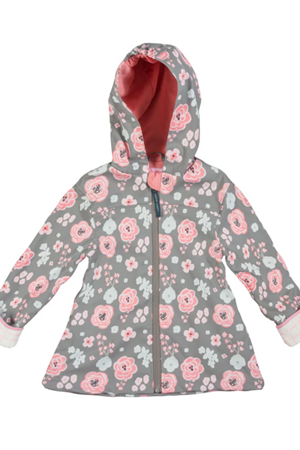 Stephen Joseph Yağmurluk Turkuaz Çiçekli