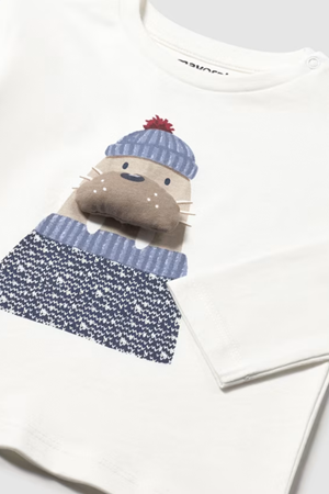 MAYORAL 02070-65 KREM TISORT 1/3 