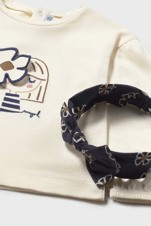 MAYORAL 02078-26 MAKYATO KREM SWEATSHIRT 1/3 YAŞ