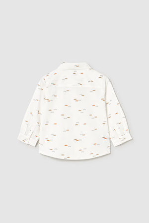 MAYORAL 02107-88-MAVI GOMLEK-UZUN KOL  