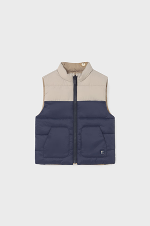 MAYORAL 02348-27-MAVI YELEK-CIFT YUZLU  