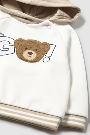 MAYORAL 02414-31 KREM PULOVER-KAPSONLU  