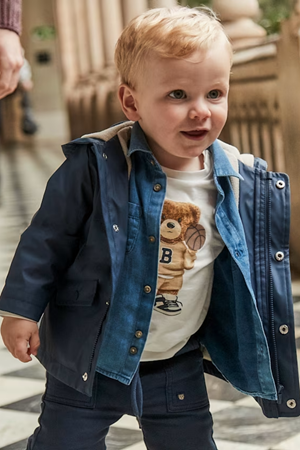 MAYORAL 02429-65 MAVİ YAGMURLUK 1/3YAŞ