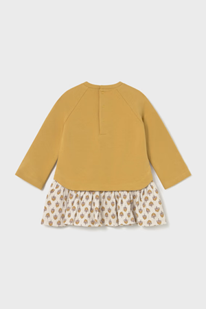 MAYORAL 02914-88 SARI ELBİSE 1/3 YAŞ