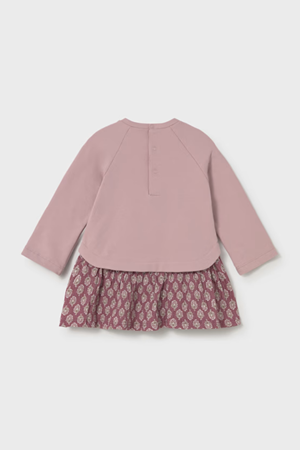 MAYORAL 02914-88 PEMBE ELBİSE 1/3 YAŞ