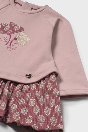 MAYORAL 02914-88 PEMBE ELBİSE 1/3 YAŞ