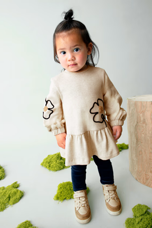 MAYORAL 2917-48-BEJ ELBİSE 1/3 YAŞ