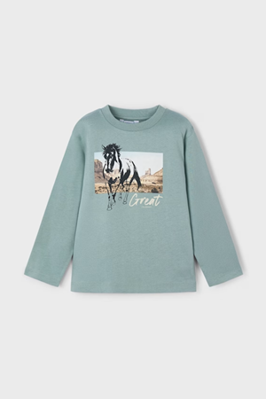 MAYORAL 04093-57 YEŞİL T-SHIRT