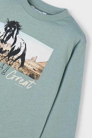 MAYORAL 04093-57 YEŞİL T-SHIRT