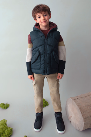 MAYORAL 04382-51 LACIVERT YELEK-CIFT YUZLU 4/9