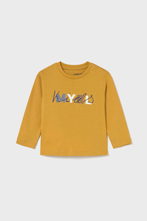 MAYORAL 00108-28 SARI TISORT-UZUN KOL-BASIC 1/3YAŞ