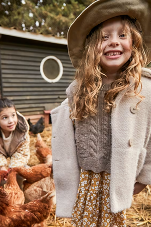 MAYORAL 04438-43 ÖRGÜ KURK KABAN  4/9yaş