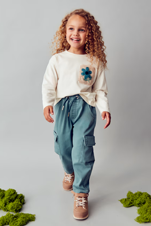 MAYORAL 04572-64 YESIL Pantolon 4/9 Yaş