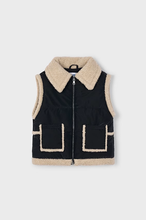 MAYORAL 04313-17 SIYAH YELEK  4/9 YAŞ