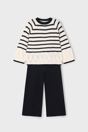 MAYORAL 04582-87-SIYAH PANTALON SET 4/9