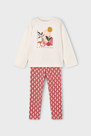 MAYORAL 4719-21 KOYU KIRMIZI TAKIM 4/9YAŞ