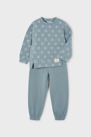 MAYORAL 04894-70 YESIL ESOFMAN-BASKILI 4/9YAŞ