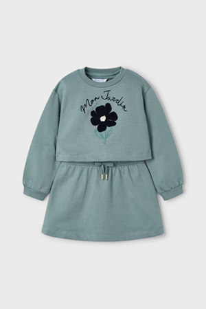 MAYORAL 4927-55 YESIL ELBISE 4/9 YAŞ