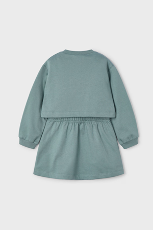 MAYORAL 4927-55 YESIL ELBISE 4/9 YAŞ