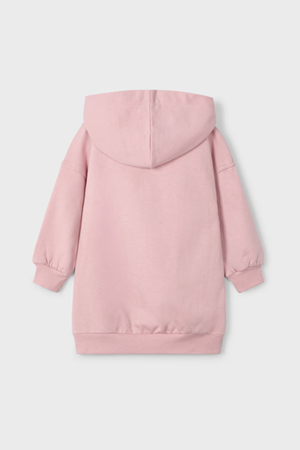 MAYORAL 04928-61 PEMBE ELBISE-KAPISONLU-POLAR  