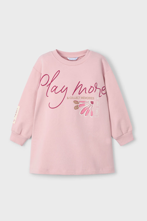 MAYORAL 04929-67 PEMBE 4/9YAŞ ELBİSE