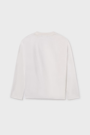 MAYORAL 07009-35 KREM ERKEK TSHIRT 10/16