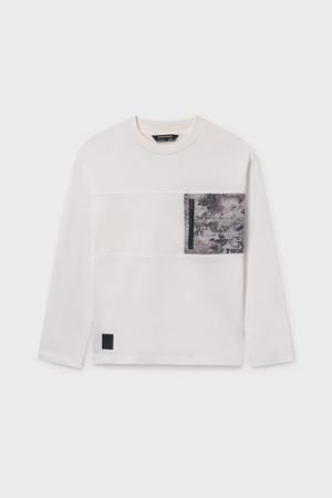 MAYORAL 07009-35 KREM ERKEK TSHIRT 10/16